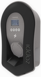 Zappi laadstation socket uitvoering zonder kabel