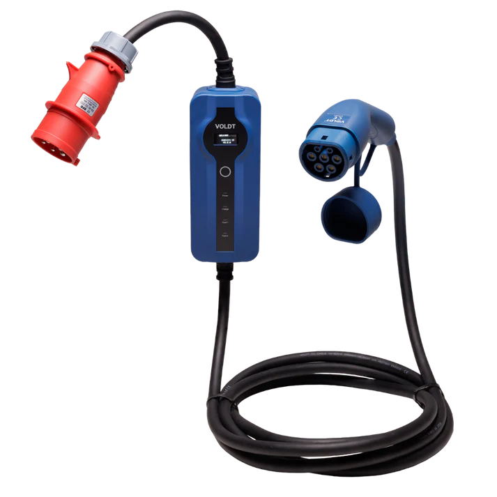 Voldt Type 2 Thuislader – Regelbaar 8A–16A | 3.7–22kW | 230V Schuko
